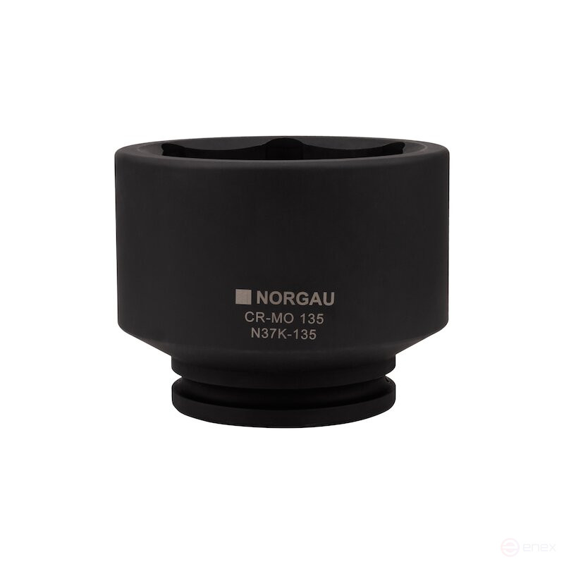 Головка торцевая ударная NORGAU Industrial шестигранная 1.1/2", 135 мм, N37K-135