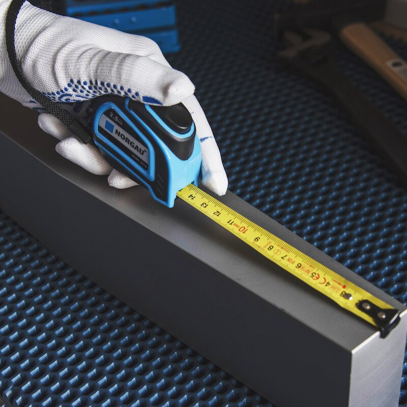 Рулетка измерительная NORGAU Industrial, 3.5 м х 16 мм, NSMT-3516