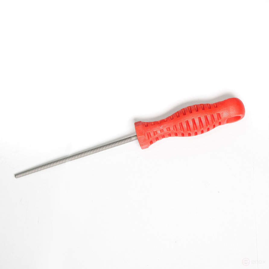 Напильник круглый 150 мм №1 пластиковая рукоятка (2822-0011)