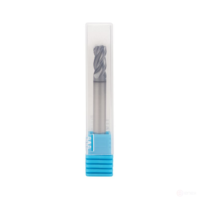 Фреза концевая твердосплавная NORGAU Industrial высокопроизводительная 6х57 мм, Z4, VHM/AlCrSiN