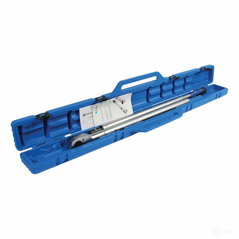 Ключ динамометрический NORGAU Industrial предельный с трещоткой NTW25-100R, 200-1000 Нм, 1"