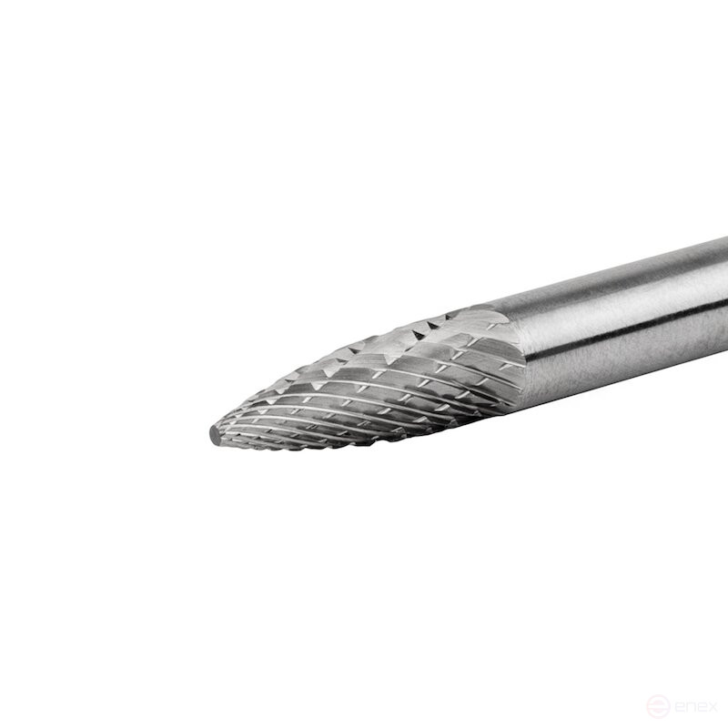 Carbide borehole NORGAU Industrial parabolic 6 mm, G shape, DCM