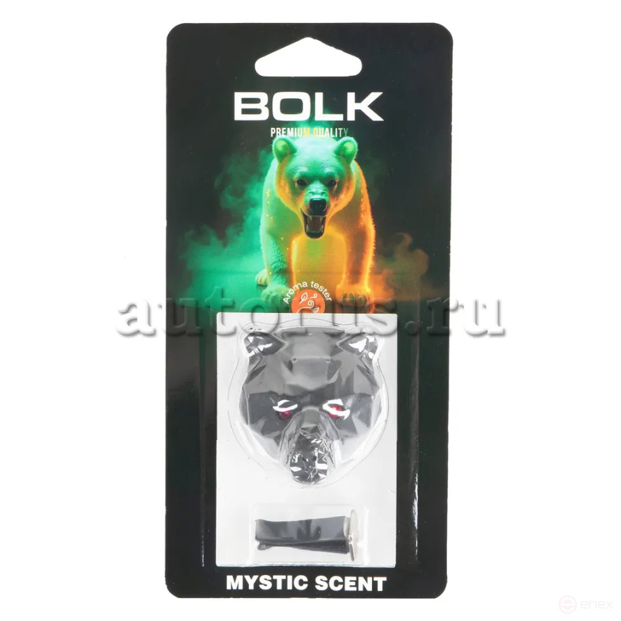Ароматизатор на дефлектор МЕДВЕДЬ 3D Mystic Scent BOLK BOT203010 По мотивам Escentric Molecules — Molecule 02