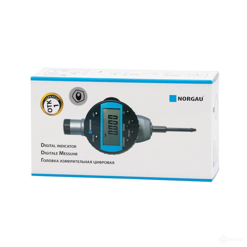 Головка измерительная цифровая NORGAU Industrial 25 мм/1", NID-2501