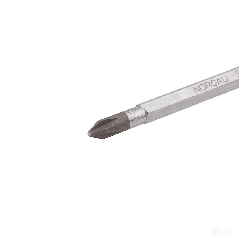 Отвертка крестовая NORGAU Industrial с ударным наконечником PH1, N161K