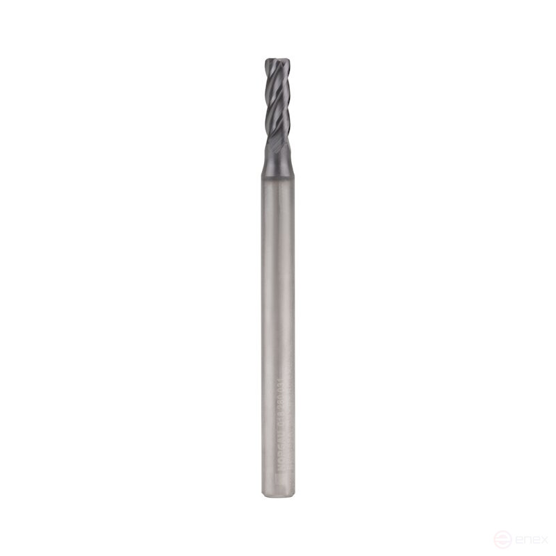Фреза концевая радиусная NORGAU Industrial по металлу 3 мм, Z4, VHM/TIALN