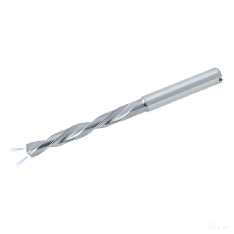 Сверло спиральное NORGAU industrial по металлу 4.8 мм, 5xD, VHM/ALTIN, INOX