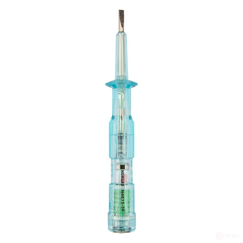 Отвертка индикаторная NORGAU Industrial шлицевая 3.5 мм, N4615