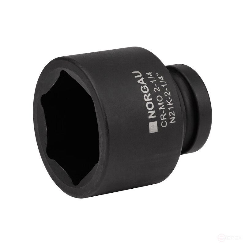 Головка торцевая ударная NORGAU Industrial шестигранная дюймовая 1", 2.1/4", N21K-2.1/4