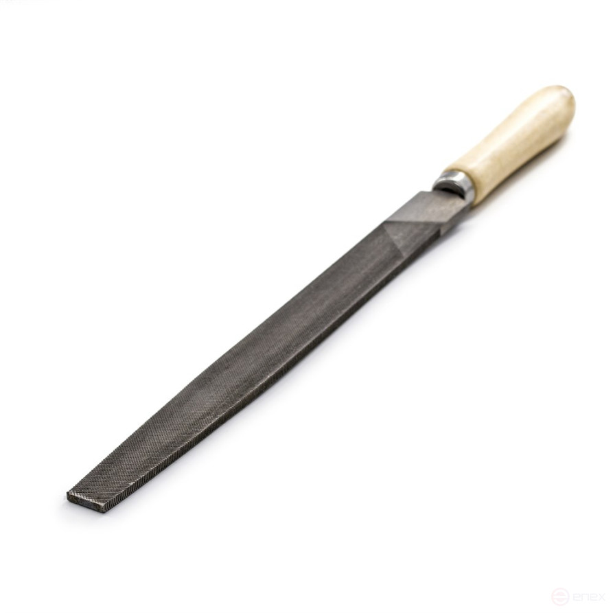 Flat blunt-nosed file 350 mm No. 3 wooden handle (2820-0034)