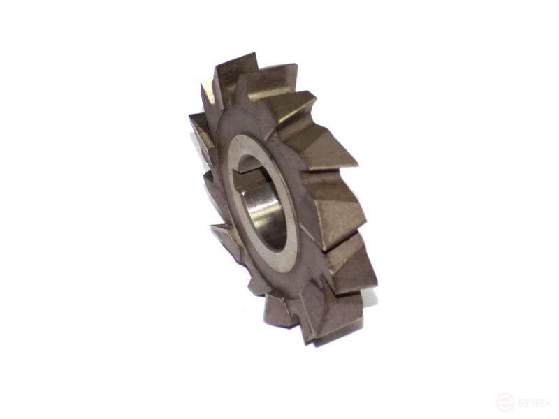 Three-sided disc milling cutter with multidirectional teeth 160x10x40 mm z=2x10 R6M5K5 (2240-0819)