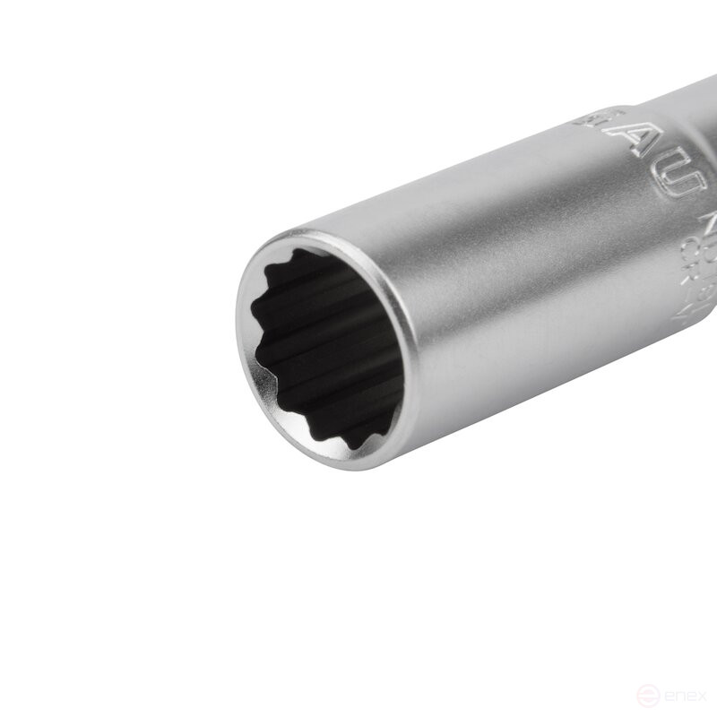 Головка 12-гранная торцевая NORGAU Industrial удлиненная 1/2", 17 мм, ND19L-17