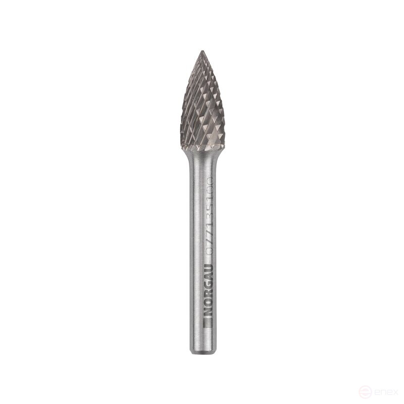 Borehole carbide NORGAU Industrial parabolic 10 mm, shape G, DCM