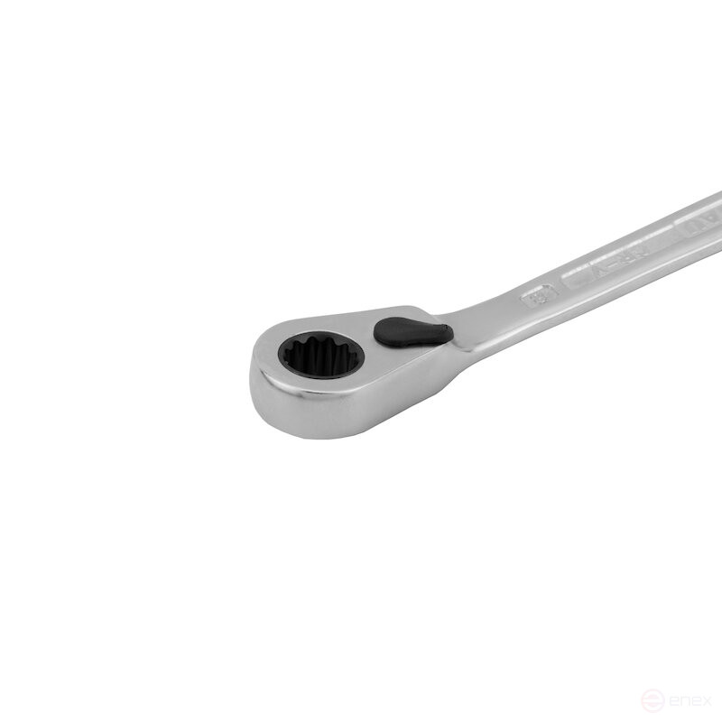 Ключ гаечный комбинированный с переключающейся трещоткой NORGAU Industrial 8 мм, N7UR-8