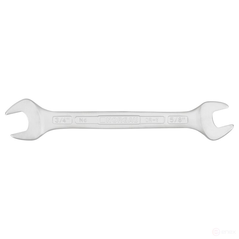 Double-sided inch horn wrench NORGAU Industrial 5/8x3/4", N6-5/8x3/4
