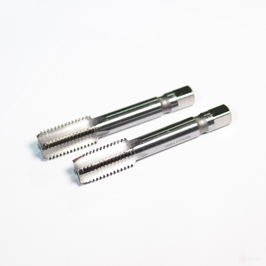 Machine-manual tap M27x3 mm complete (black + pure) HSS (2621-1891+1889)