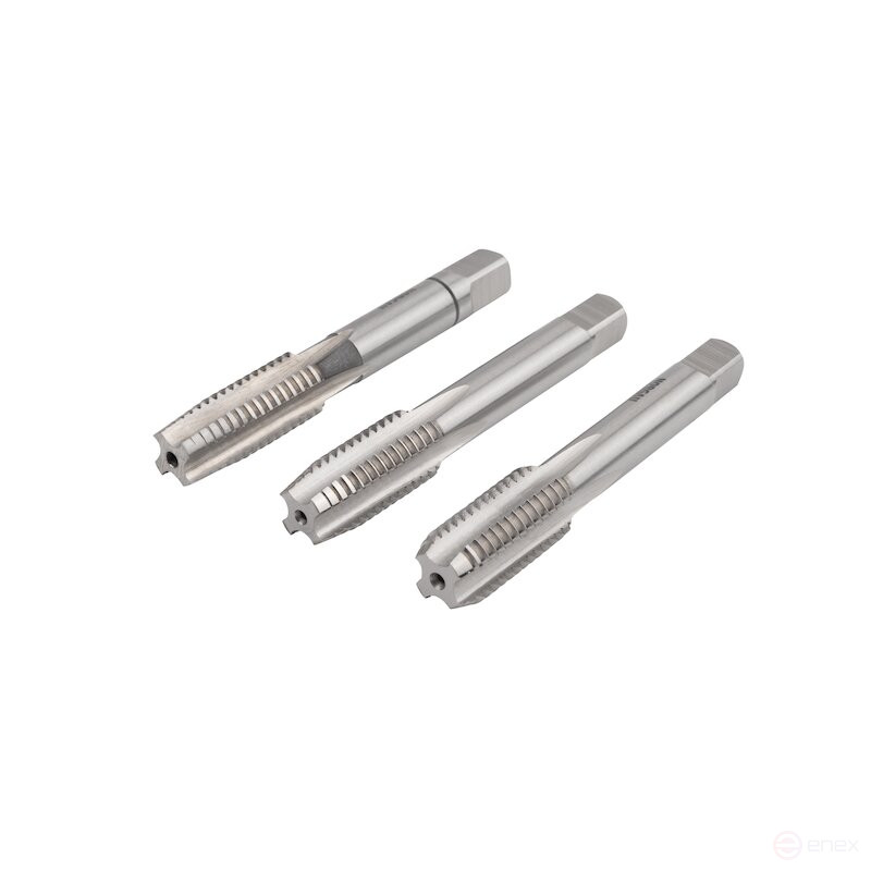 Комплект ручных метчиков NORGAU Industrial M12, HSS-E, 3 предмета