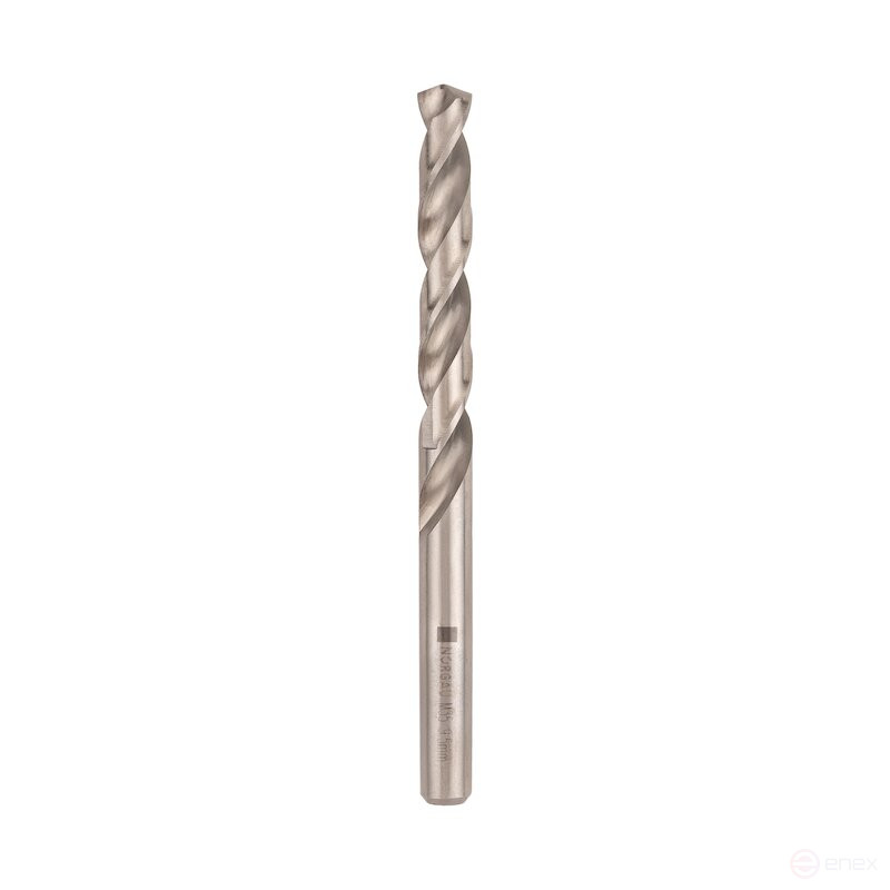 Spiral drill bit NORGAU Industrial for metal 9.5 mm, Z2, HSS-E