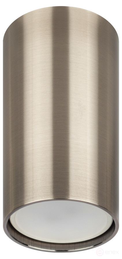 Светильник накладной ЭРА OL15 GU10 SN под лампу MR16 GU10 сатин никель