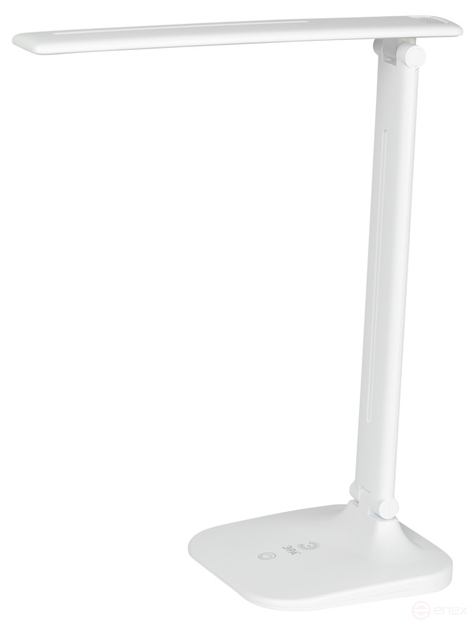 Настольный светильник ЭРА NLED-510-8W-W светодиодный аккумуляторный белый