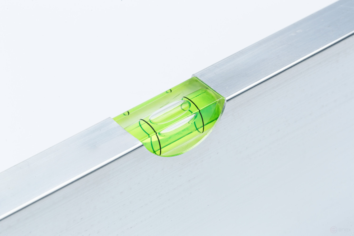 Rectangular rule with handles and acrylic indicators "ELITE" 200cm Our Foreman