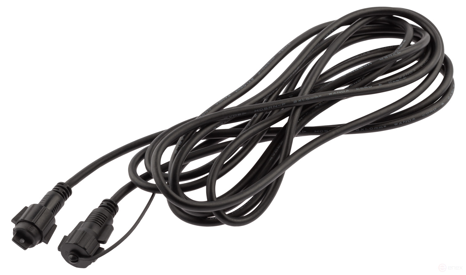 ERA extension cable ERAPS-U10 for IP65 garland, 10 meters rubber black