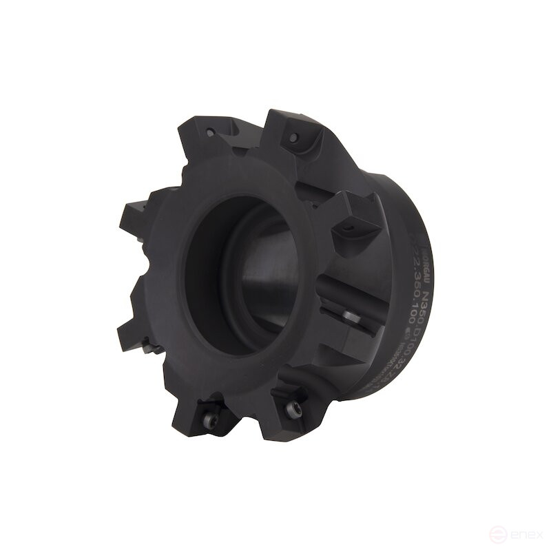 End mill with replaceable plates NORGAU Industrial N350.D100.32.Z8.14