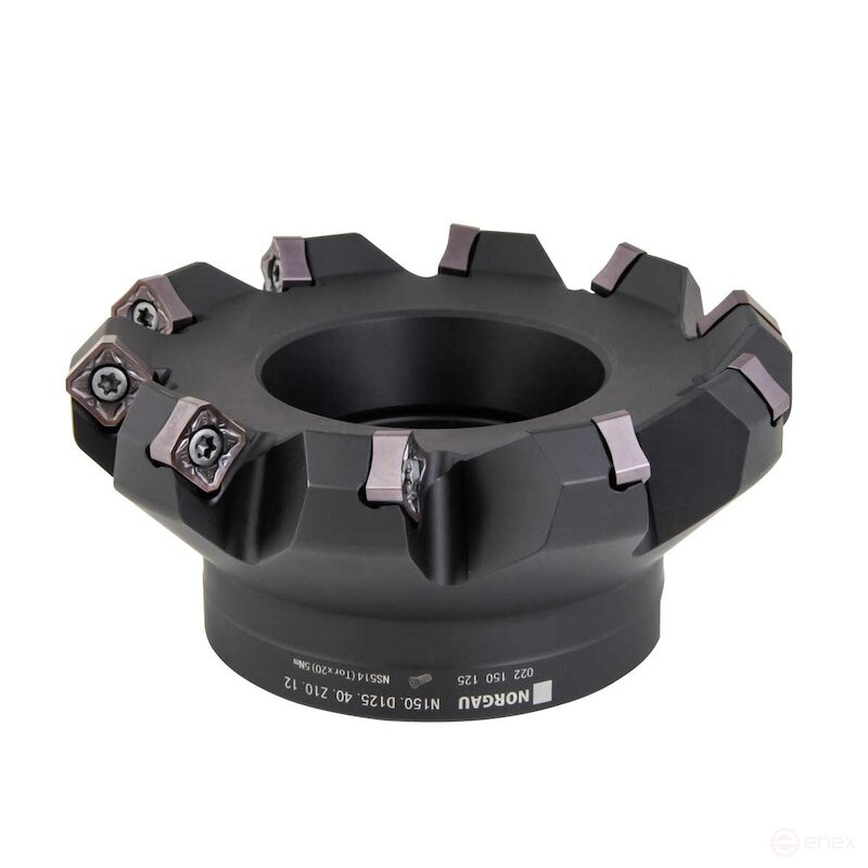 Фреза торцевая со сменными пластинами NORGAU Industrial N150.D125.40.Z10.12