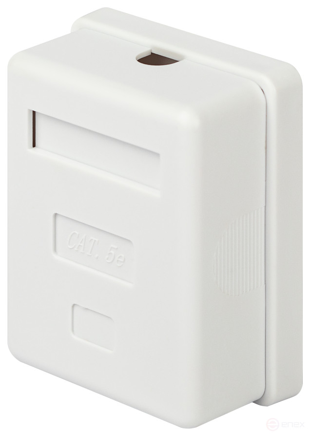 Розетка компьютерная RJ-45 ЭРА RJ01UN категория 5е неэкранированная 1-порт упаковка 40 штук