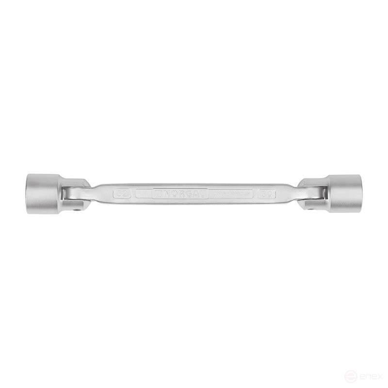 Ключ гаечный торцевой шарнирный двусторонний NORGAU Industrial 30x32, N34