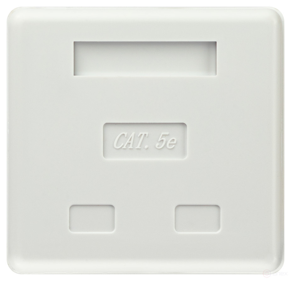 Розетка компьютерная RJ-45 ЭРА RJ02UN категория 5е неэкранированная 2-порта упаковка 30 шт