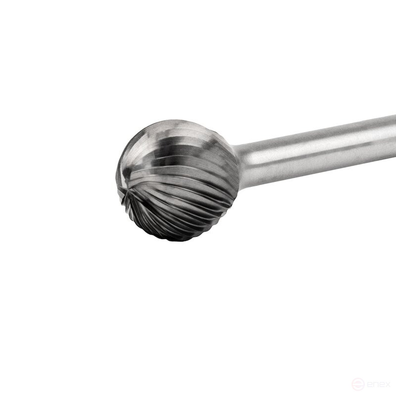 Carbide borehole NORGAU Industrial spherical 16 mm, shape D, SCM