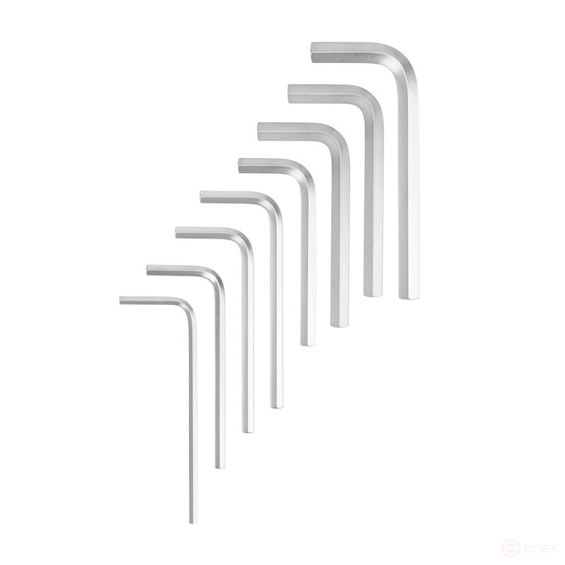 Набор ключей шестигранных NORGAU Industrial 3-14 мм, 8 предметов, N42-308