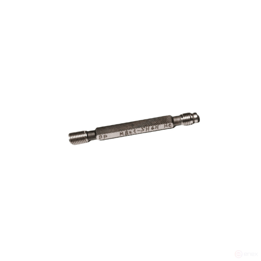 Caliber-threaded plug M 8x1.0 mm 5H/6H PR-NE