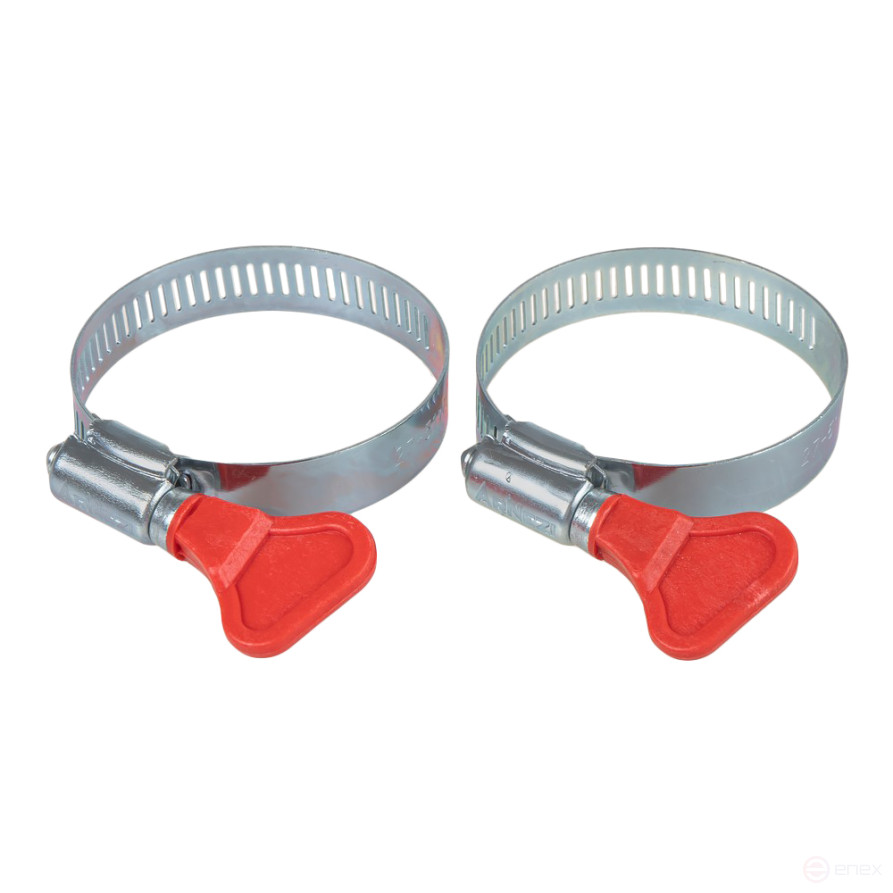Комплект хомутов червячных с ключом 21х51 / 9-0,6 W1 2шт ARNEZI A0902276