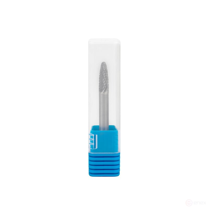 Борфреза твердосплавная NORGAU Industrial параболическая 6 мм, R1.5, форма F, DCM