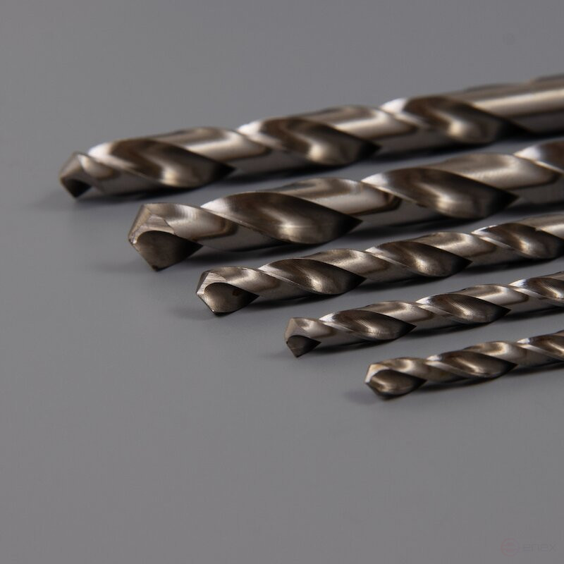 Set of NORGAU Industrial metal drills in a 1-13 mm case, 25 pieces, HSS