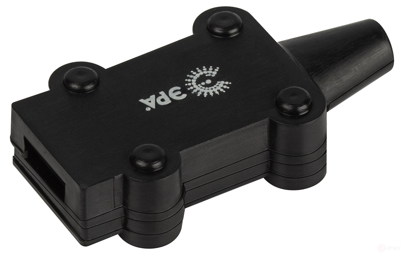 ERABL- Z ERA Plug for Belt light (for 2 cores), black