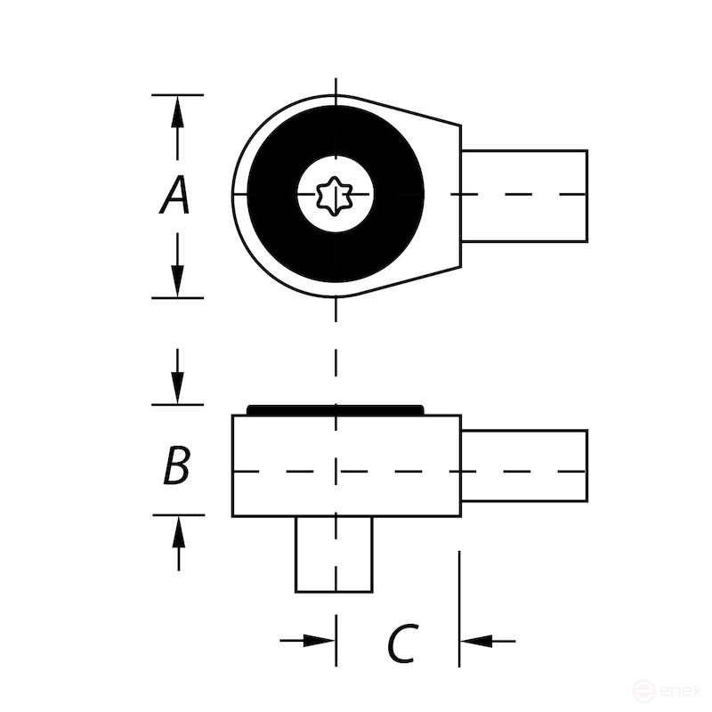 Насадка трещоточная NORGAU Industrial 3/8", N412-01