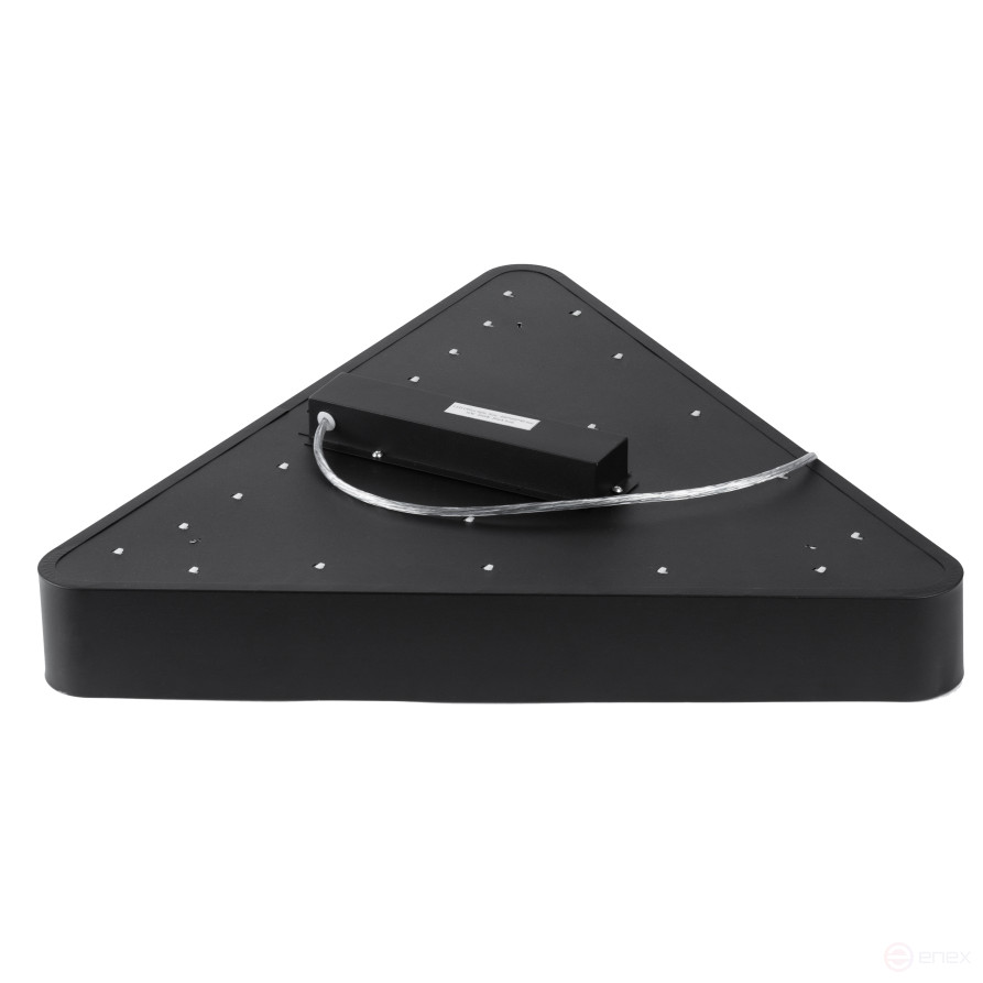 Светильник LED ЭРА Geometria SPO-152-B-40K-048 Delta 48Вт 4000К 3500Лм IP40 800*800*80 черный подвесной