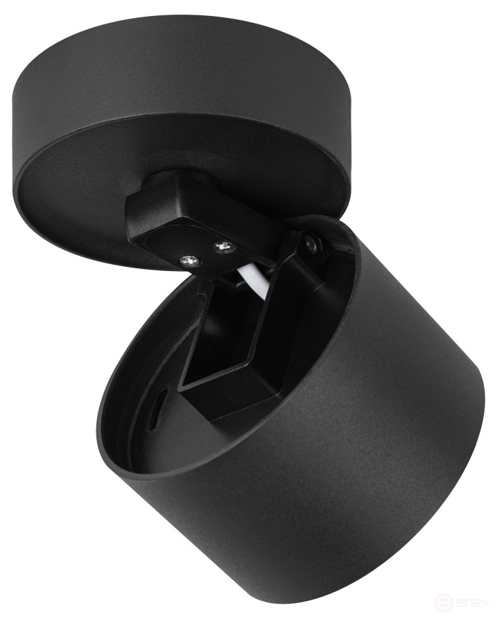 Светильник настенно-потолочный спот ЭРА OL12 GX53 SBK под лампу GX53 черный