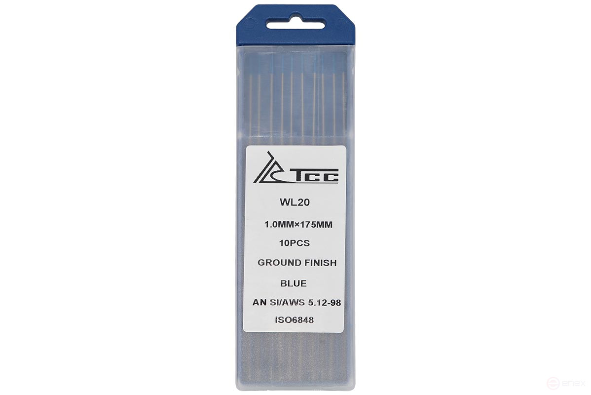 Вольфрамовый электрод синий TSS WL20-175/1,0 (10 шт)