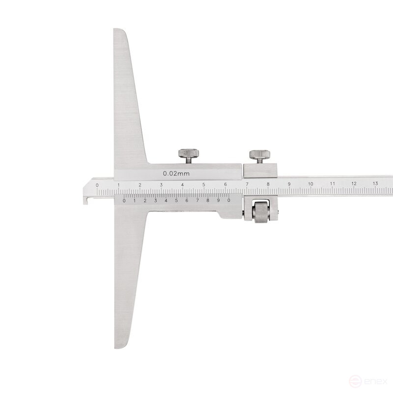 Штангенглубиномер NORGAU Industrial нониусный 0-200 мм, NDV-H