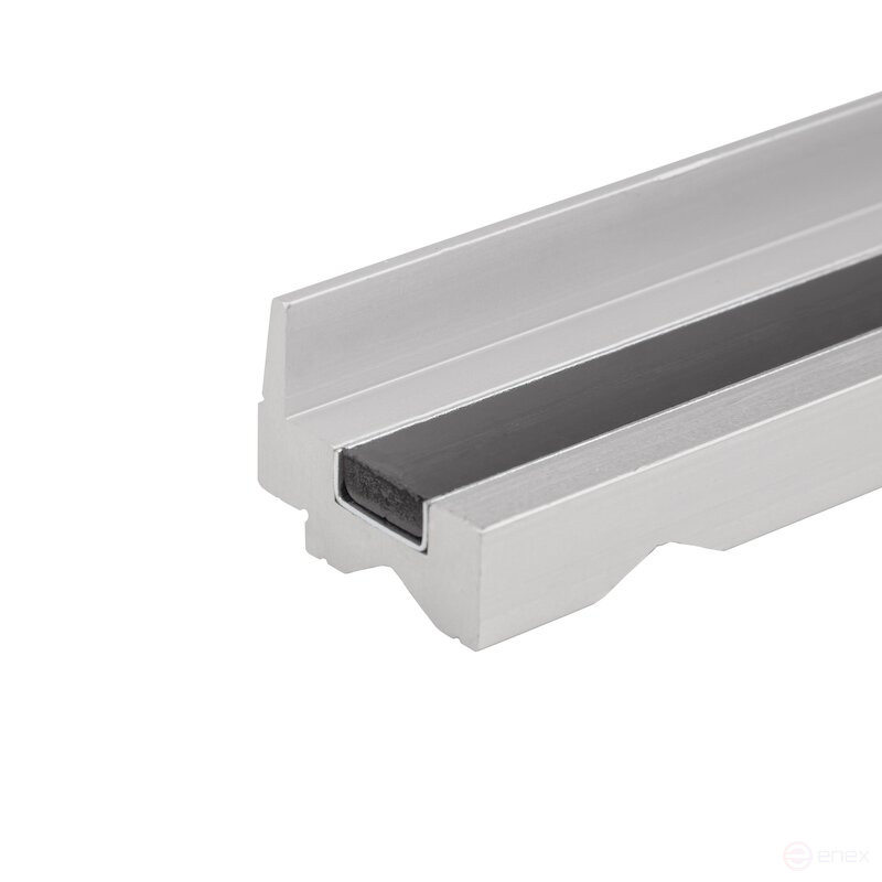 Губки алюминиевые с призмами NORGAU Industrial для тисков 125, N410P