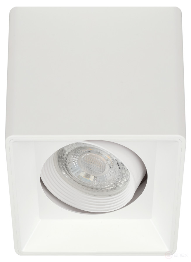 Светильник накладной ЭРА OL24-1 WH под лампу MR16 GU5.3 поворотный белый