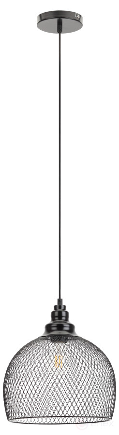 ERA PL7 BK pendant lamp for E27 lampshade height 280mm suspension 720mm black