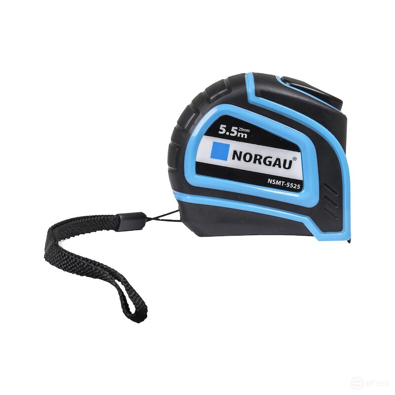 Рулетка измерительная NORGAU Industrial, 5.5 м х 25 мм, NSMT-5525