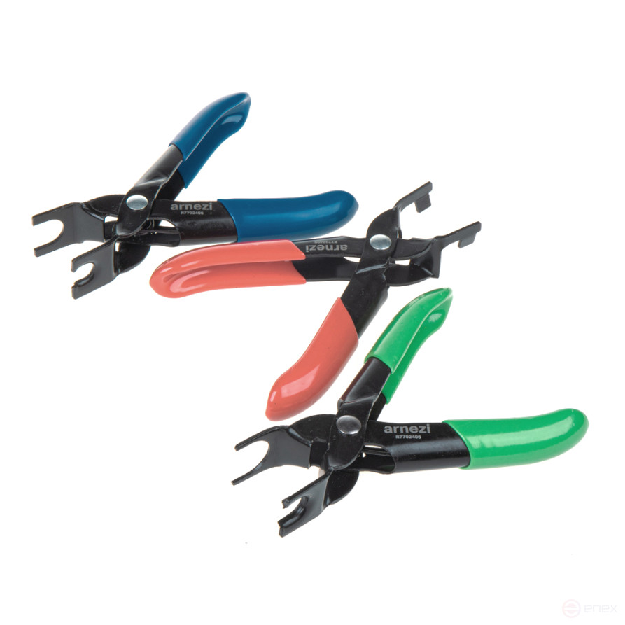 Pliers for dismantling fuel connectors (Ford, Renault, Opel, Fiat) ARNEZI R7702406