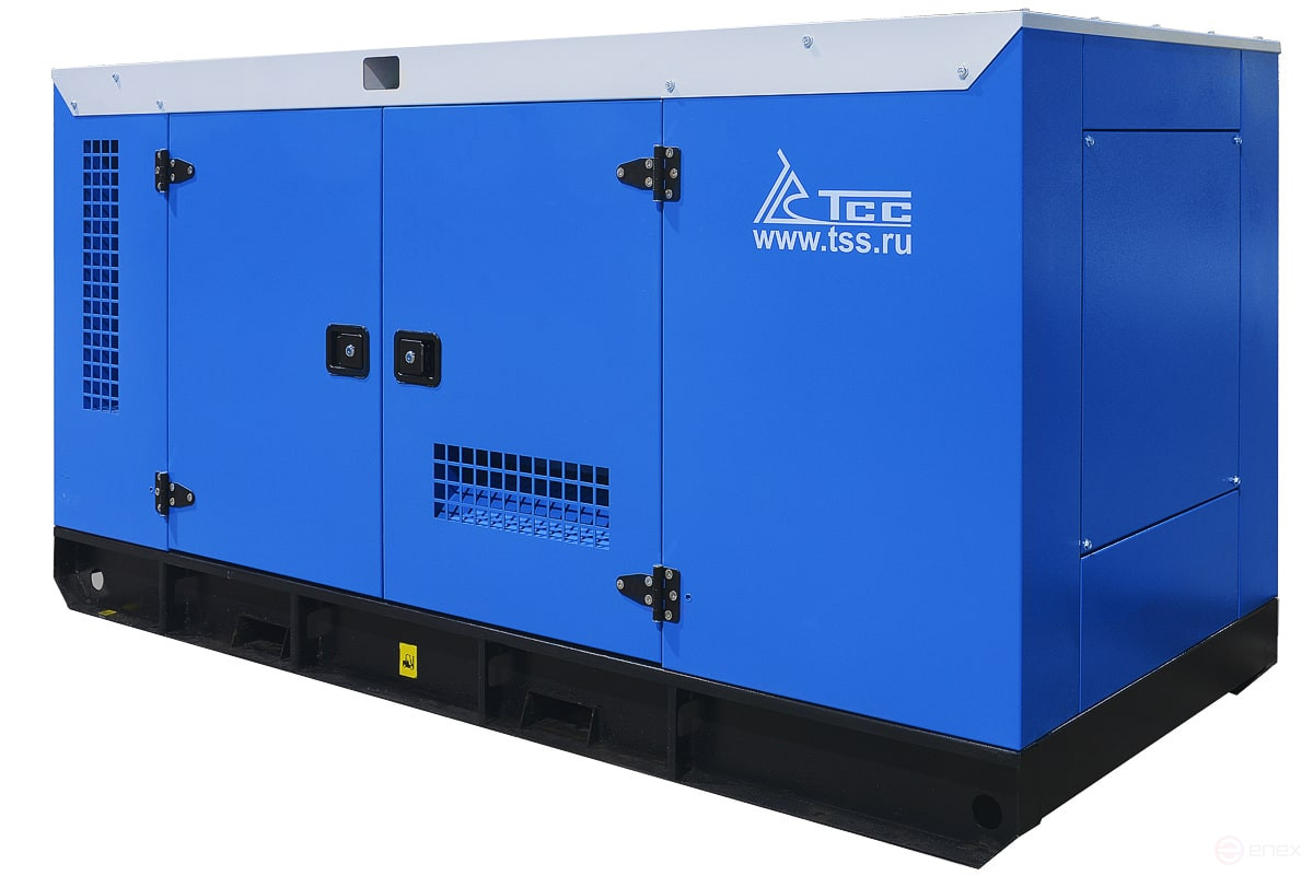 Diesel generator TSS AD-60S-T400-1RKM7 in a noise-proof casing