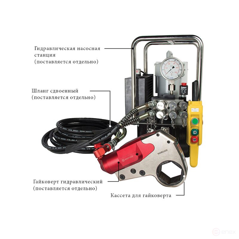Кассета сменная NORGAU Industrial для гайковерта гидравлического 34 мм, NHT11-030LP